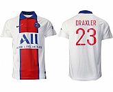 2020-21 Paris Saint Germain 23 DRAXLER Home Thailand Soccer Jersey,baseball caps,new era cap wholesale,wholesale hats